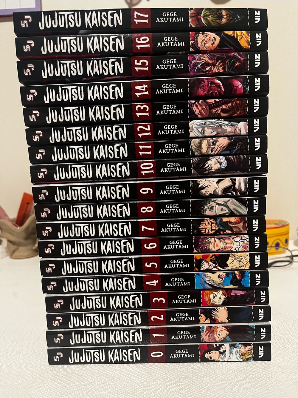 Jujutsu Kaisen Manga 0-17 Volume Set